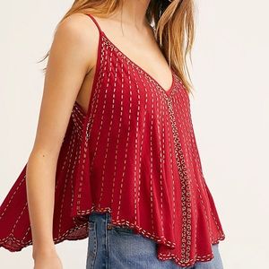 free people free fly embellished cami